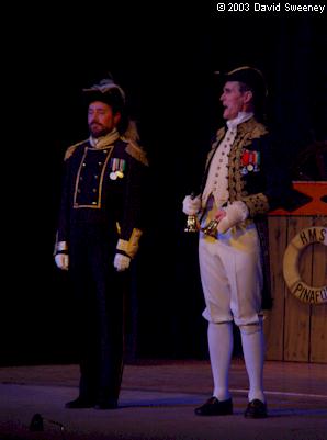Sir Joseph Porter talks with Captain Corcoran
