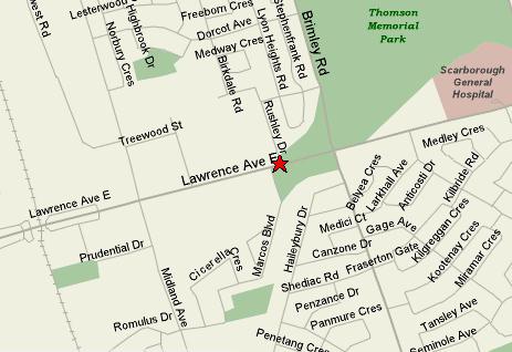 Map to auditorium